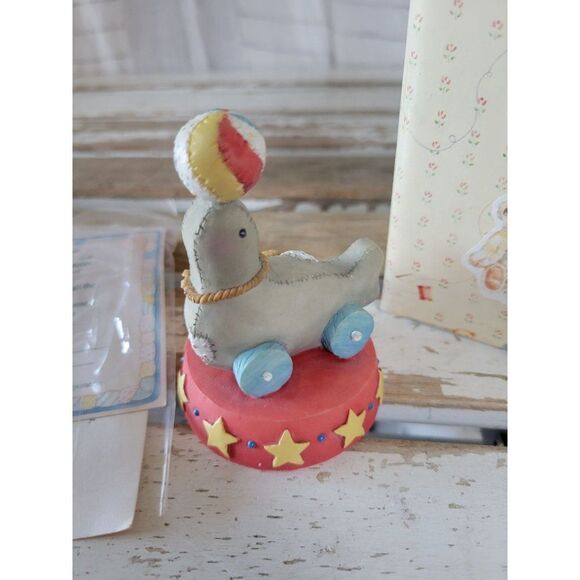 Cherished Teddies seal of friendship circus figurine enesco 137596 - Picture 2 of 7